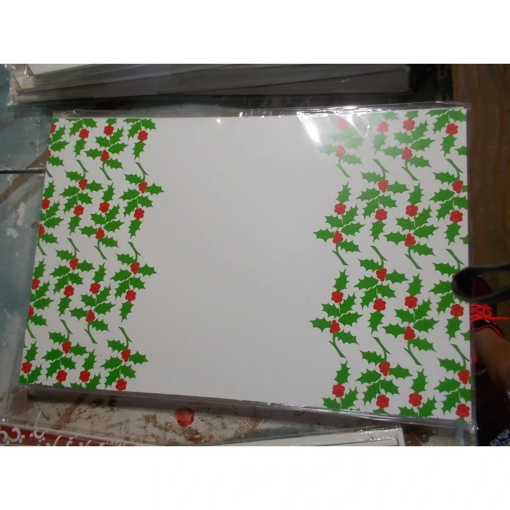 Madison de Papier Decorative Paper Placemats Holiday, Floral, Geometric sets